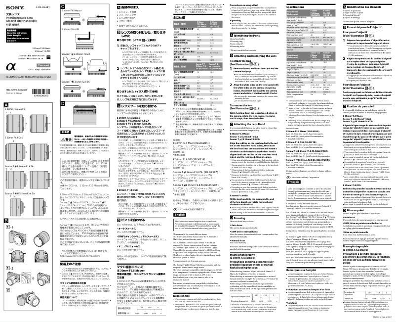 Imagen de la primera página del manual del dispositivo SEL-35F28Z