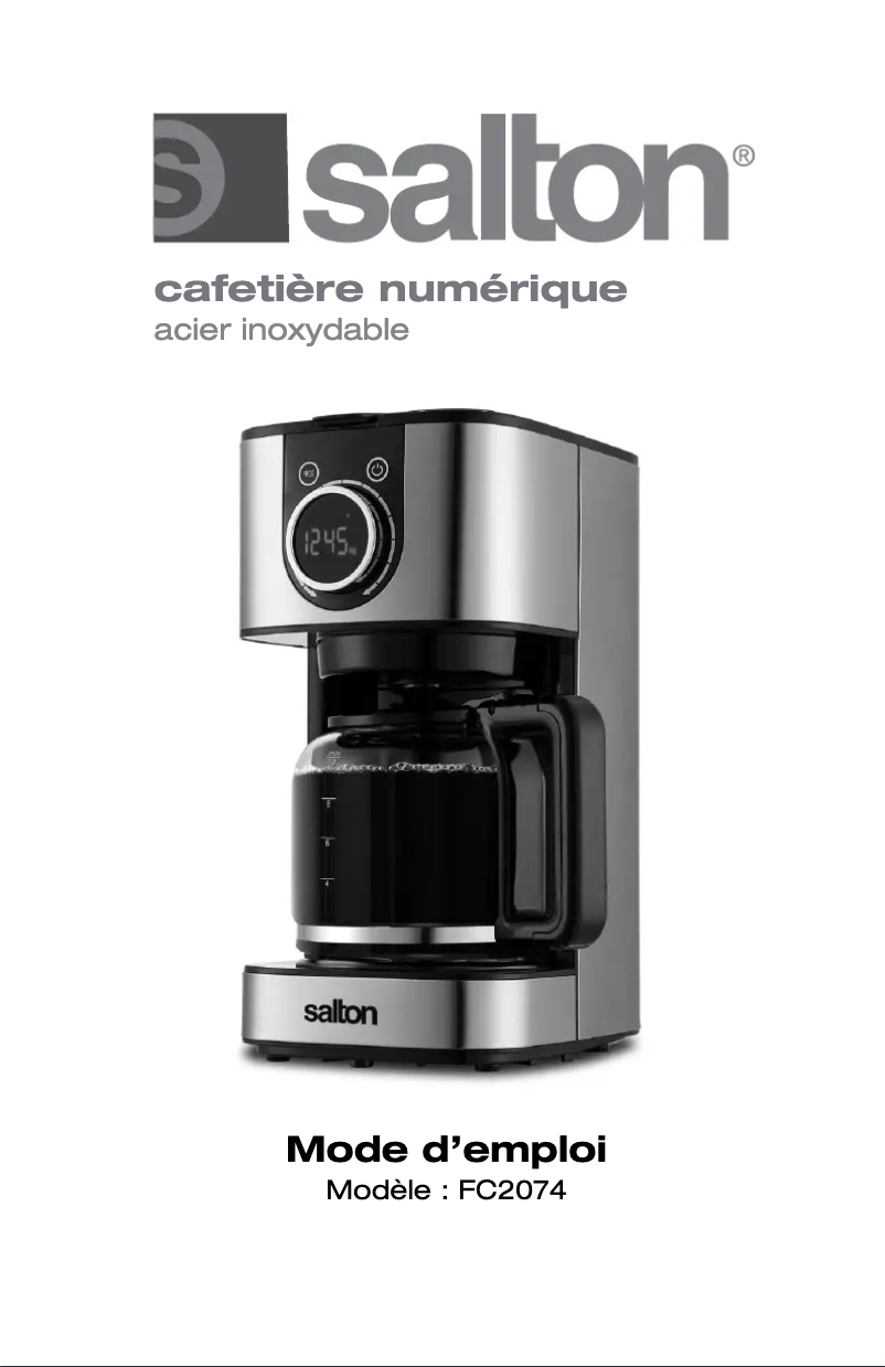 Página nº 1 - Manual de usuario Salton FC2074