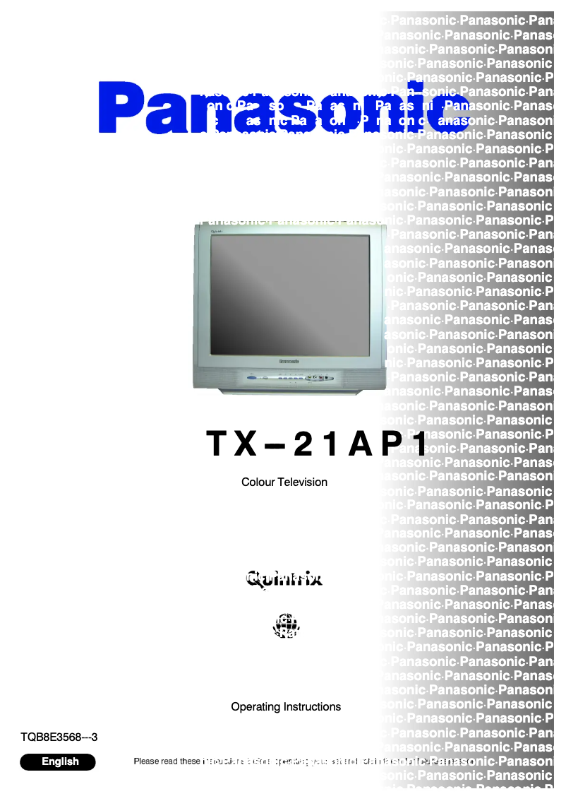 Imagen de la primera página del manual del dispositivo TX-21AP1