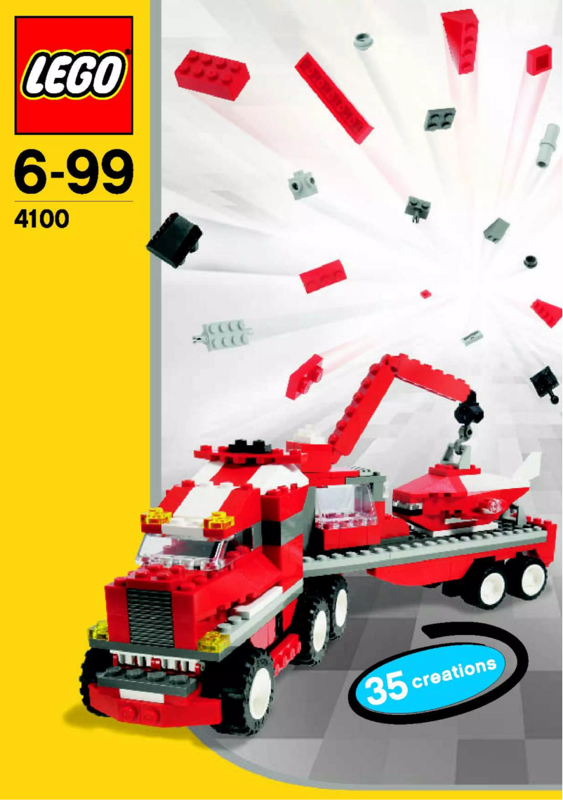 Página 1 del manual Manual de usuario Lego Creator 4096