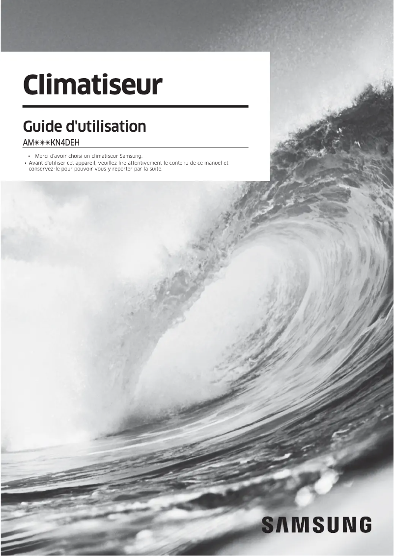 Imagen de la primera página del manual del dispositivo AM056KN4DEH/EU