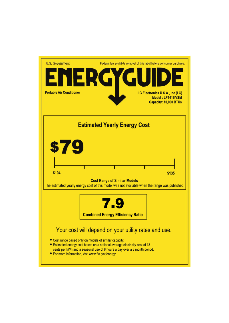 Imagen de la primera página del manual del dispositivo LP1419IVSM