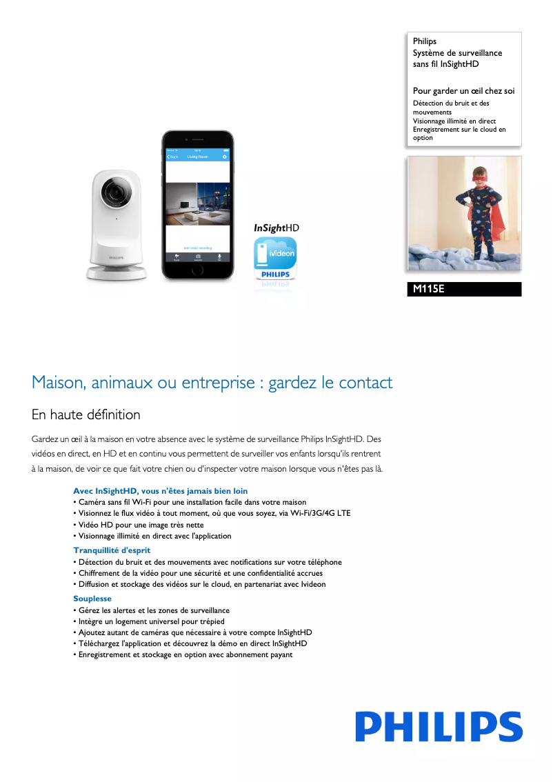 Imagen de la primera página del manual del dispositivo M115E