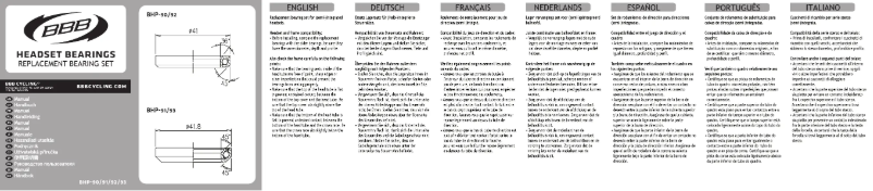 Imagen de la primera página del manual del dispositivo BHP-90