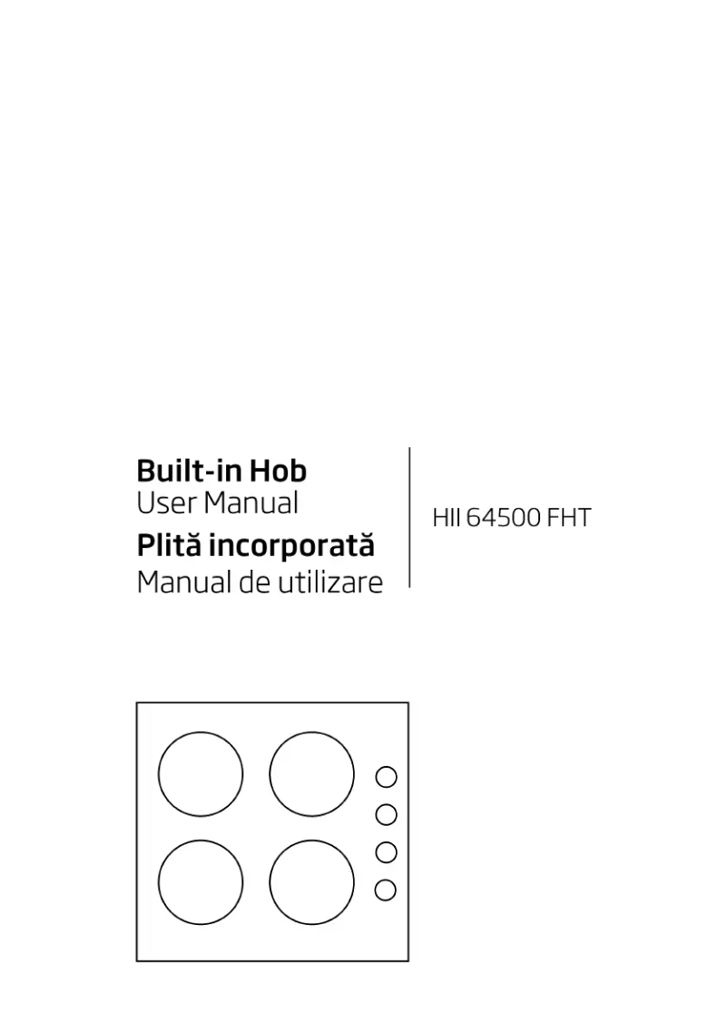 Página 1 del manual Manual de usuario Beko HII64500FHT