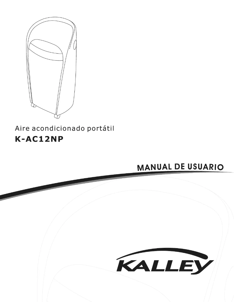 Imagen de la primera página del manual del dispositivo K-AC12TP