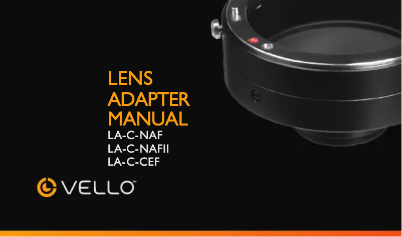 Imagen de la primera página del manual del dispositivo LA-C-CEF