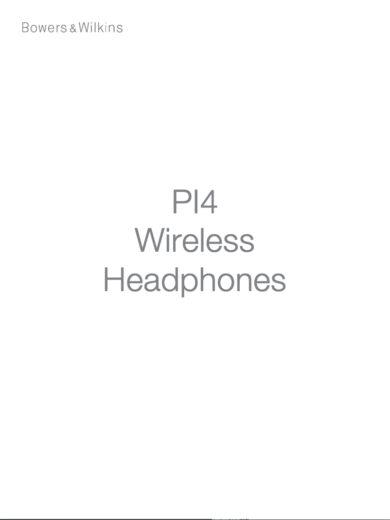 Página 1 del manual Manual de usuario Bowers & Wilkins PI4
