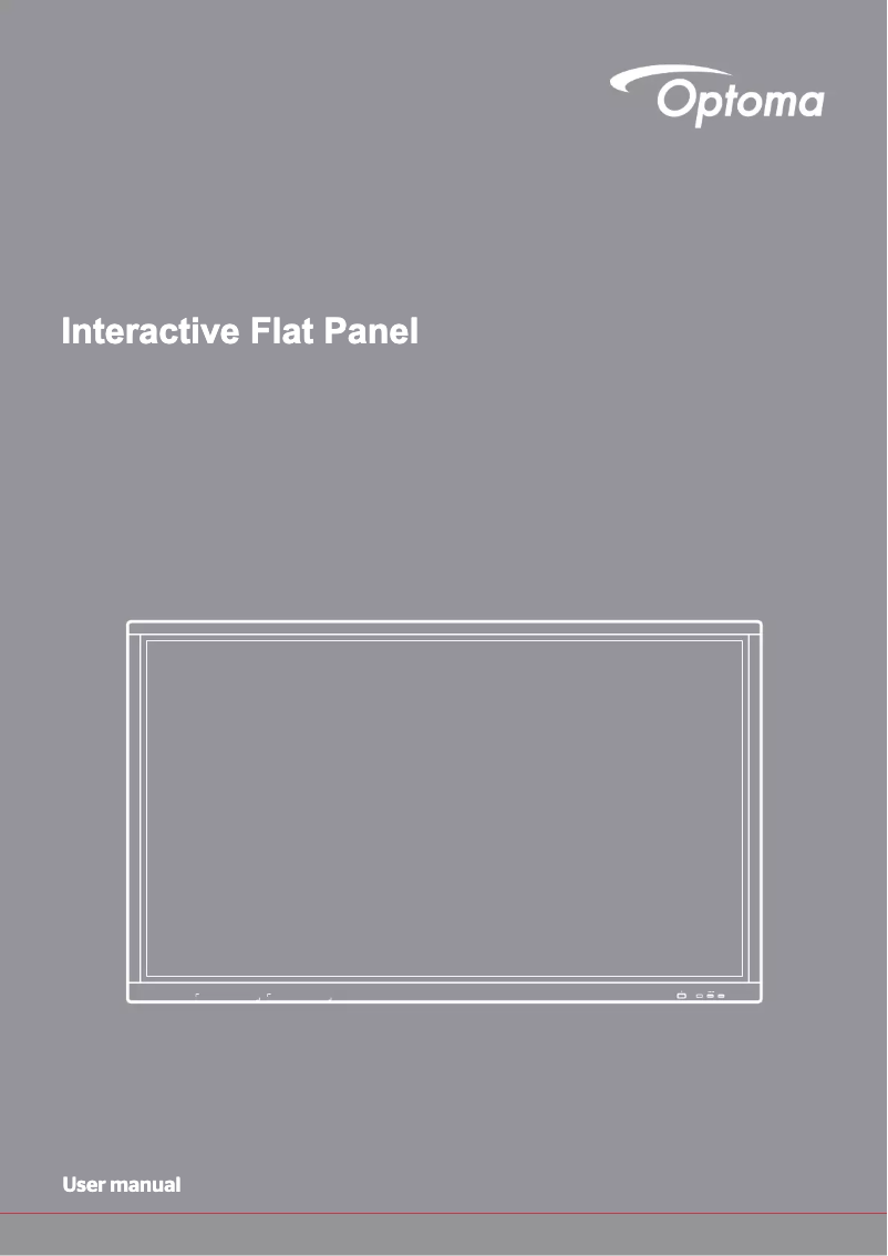 Página 1 del manual Manual de usuario Optoma OP751RK