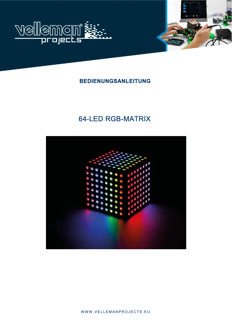 Página 1 del manual Manual de usuario Velleman VM207