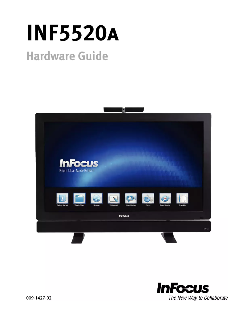 Página nº 1 - Manual de usuario InFocus Mondopad INF5520A