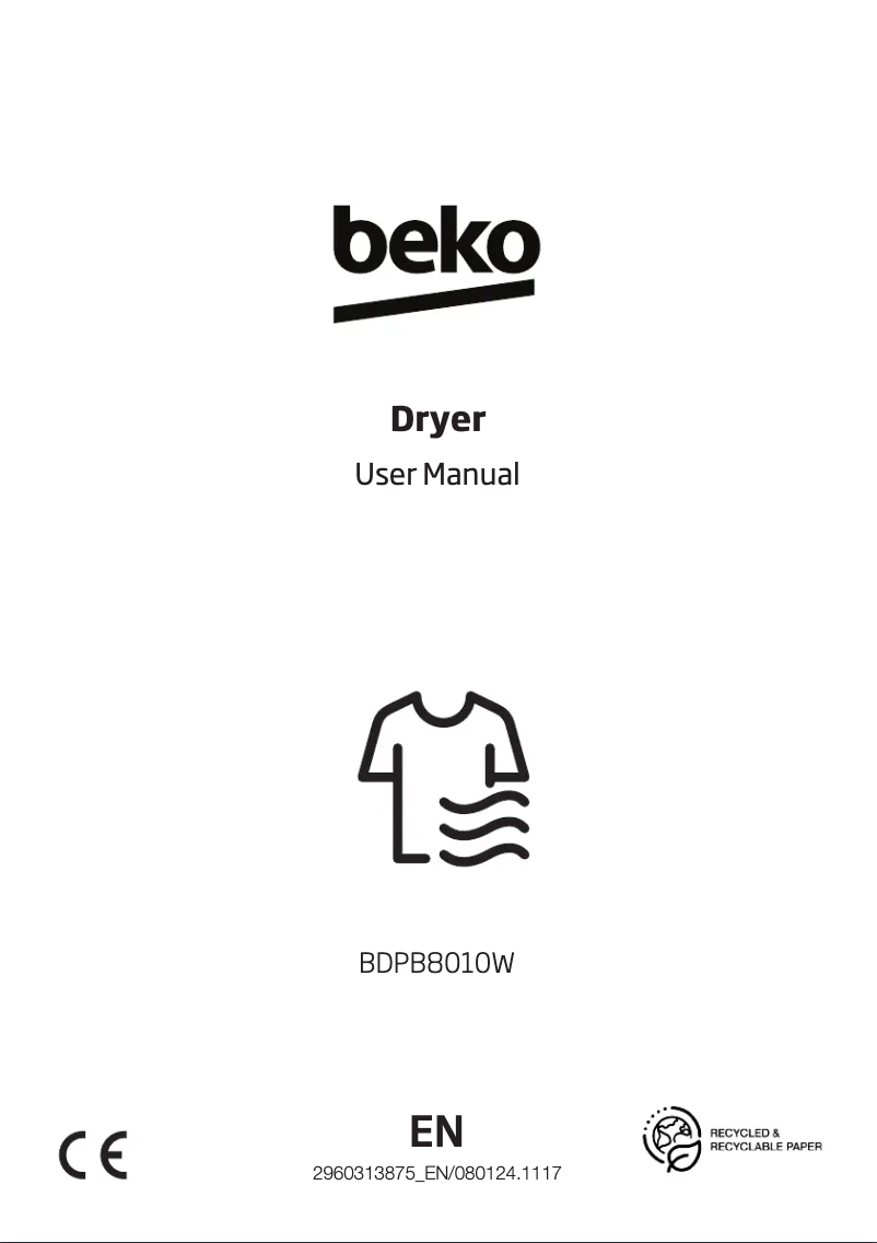 Imagen de la primera página del manual del dispositivo BDPB8010W