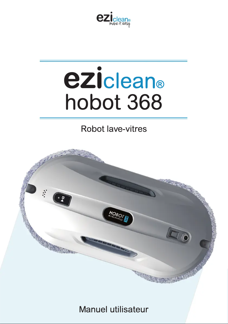 Página nº 1 - Manual de usuario EZIclean Hobot 368