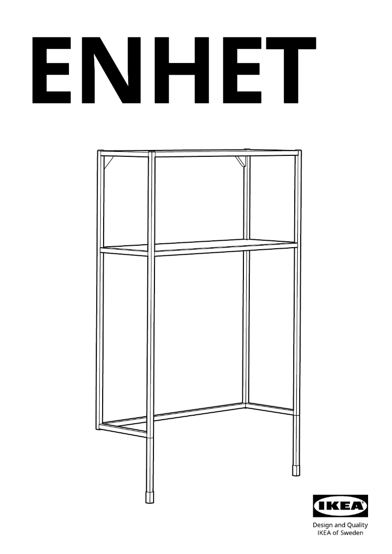 Imagen de la primera página del manual del dispositivo ENHET 005.160.94