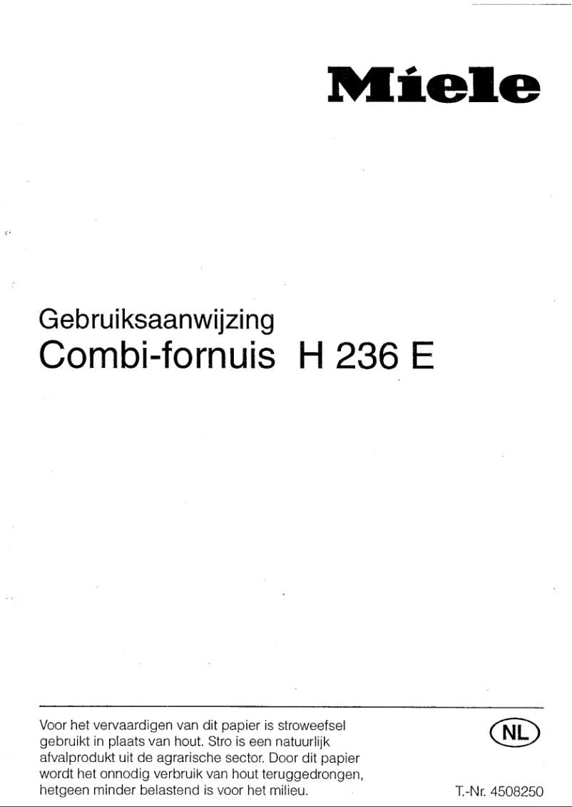 Imagen de la primera página del manual del dispositivo H 236 E