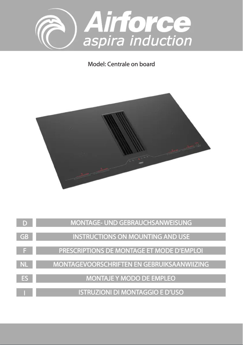 Imagen de la primera página del manual del dispositivo Centrale On Board
