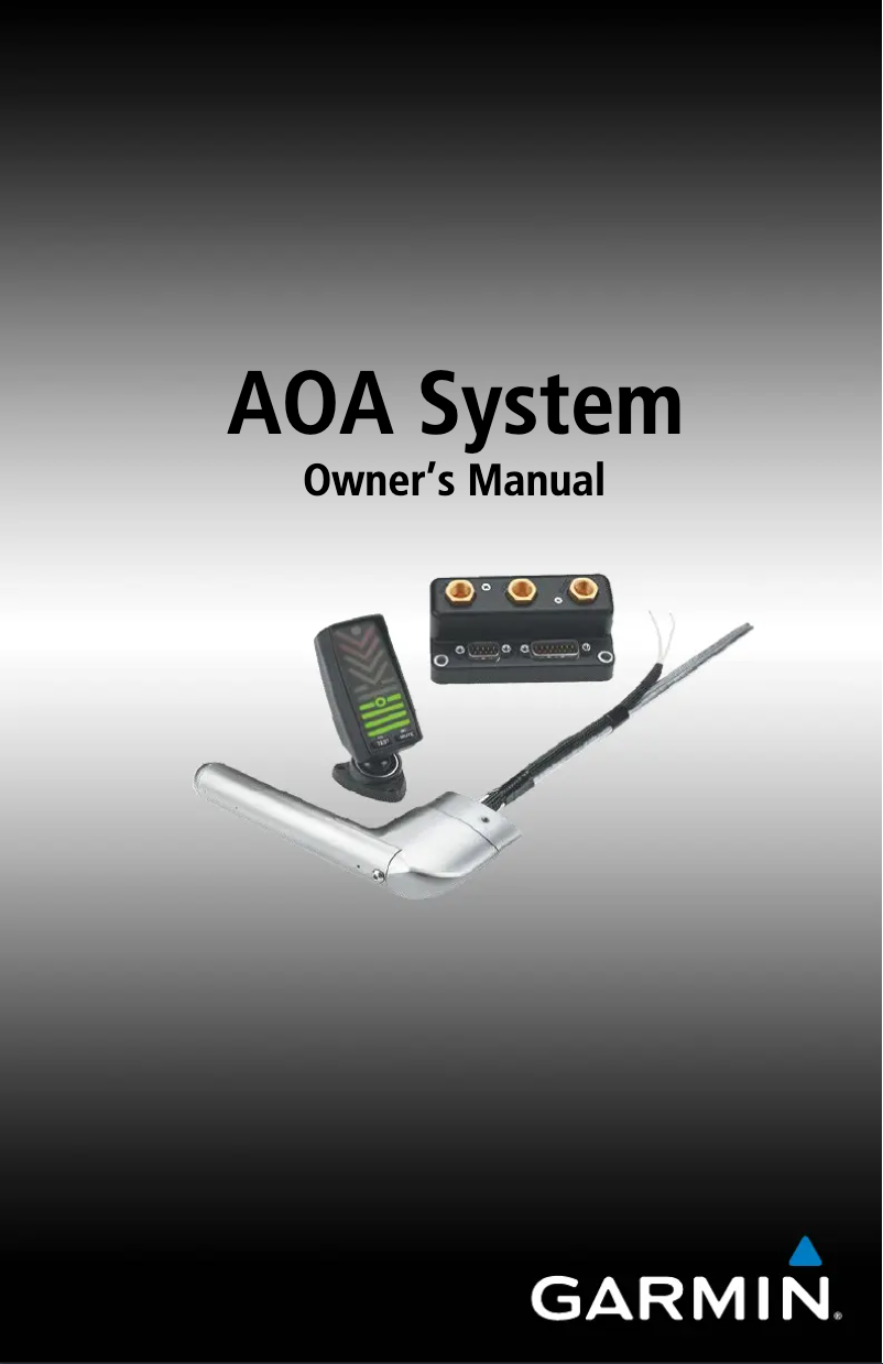 Página 1 del manual Manual de usuario Garmin GI-260