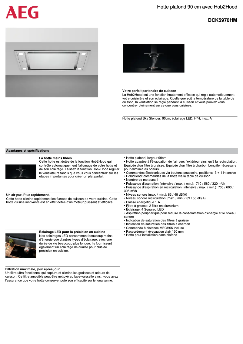 Imagen de la primera página del manual del dispositivo DCK5970HM