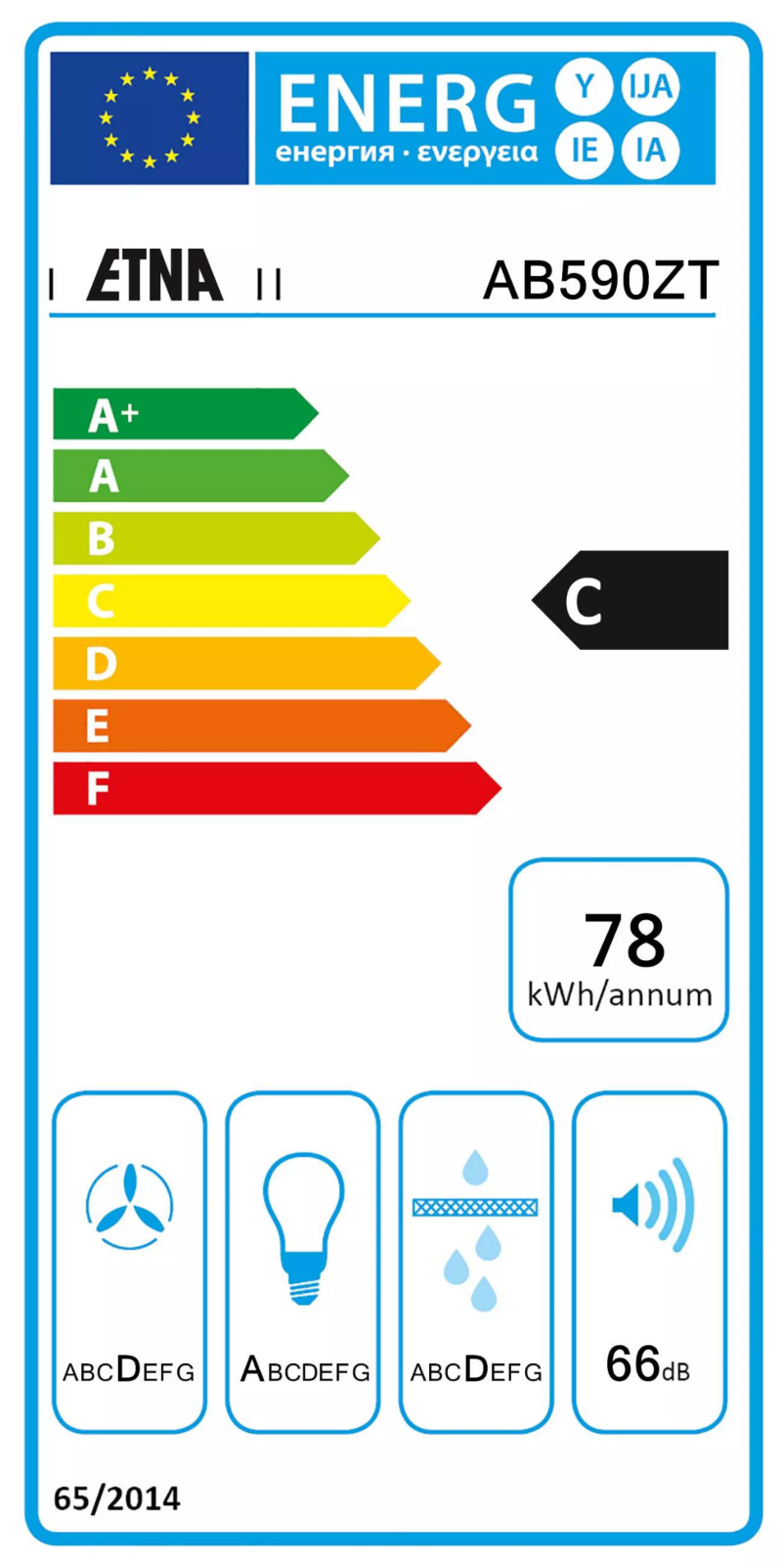 Imagen de la primera página del manual del dispositivo AB590ZT