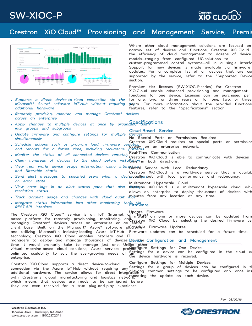 Imagen de la primera página del manual del dispositivo SW-XIOC-P