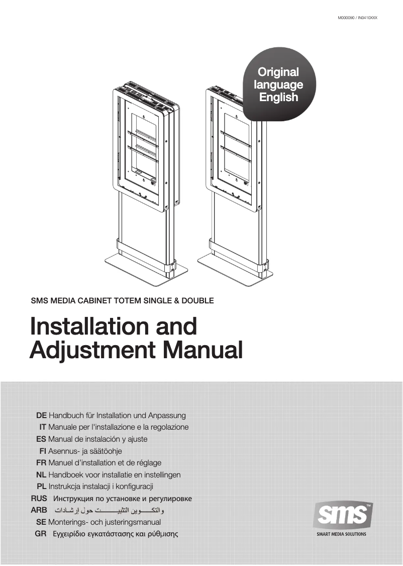 Imagen de la primera página del manual del dispositivo 40000678