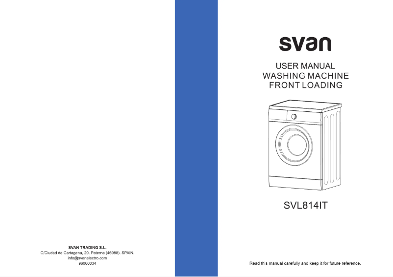 Página 1 del manual Manual de usuario SVAN SVL814IT