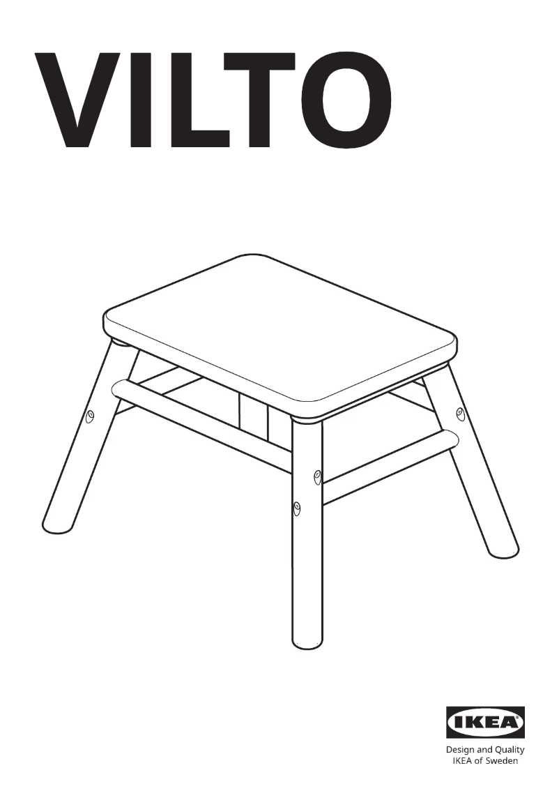 Página 1 del manual Manual de usuario Ikea VILTO 403.587.47