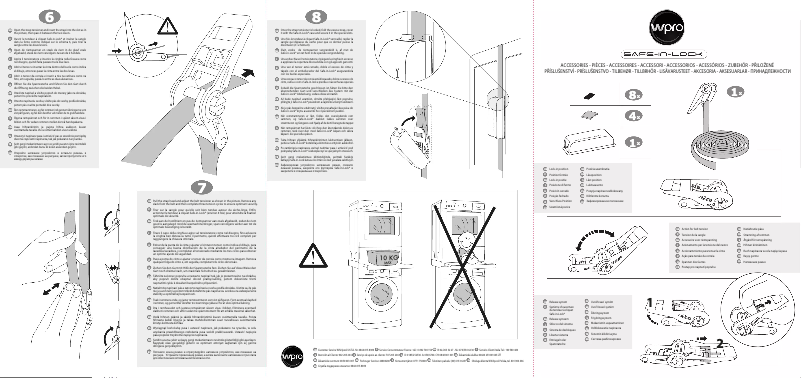 Imagen de la primera página del manual del dispositivo Safe-In-Lock