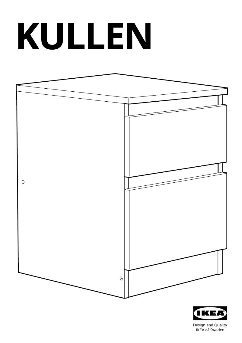 Página 1 del manual Manual de usuario Ikea KULLEN 703.557.28
