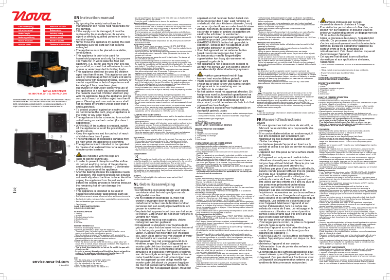 Imagen de la primera página del manual del dispositivo 180174