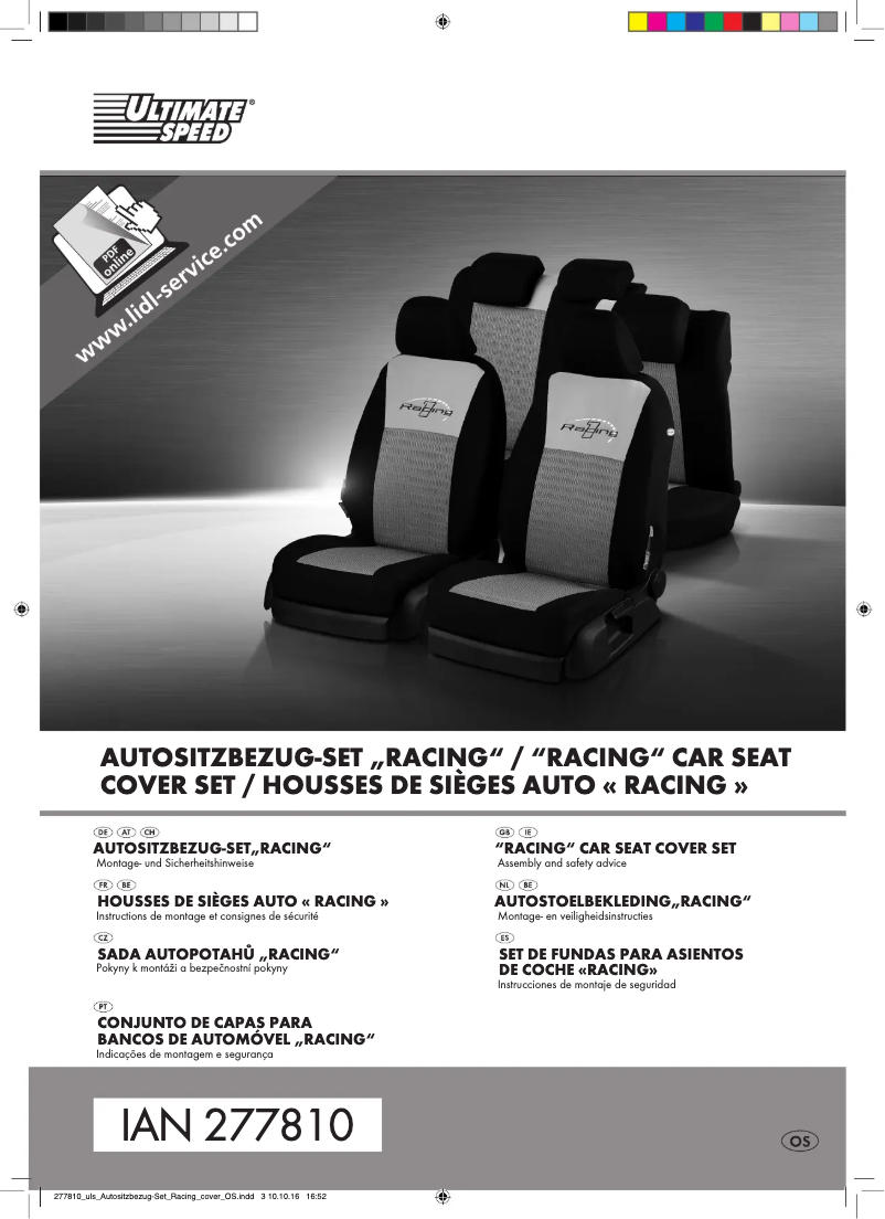 Página 1 del manual Manual de usuario Ultimate Speed IAN 277810