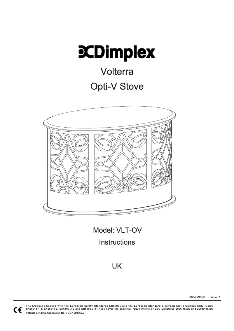 Imagen de la primera página del manual del dispositivo Opti-V VLT-OV