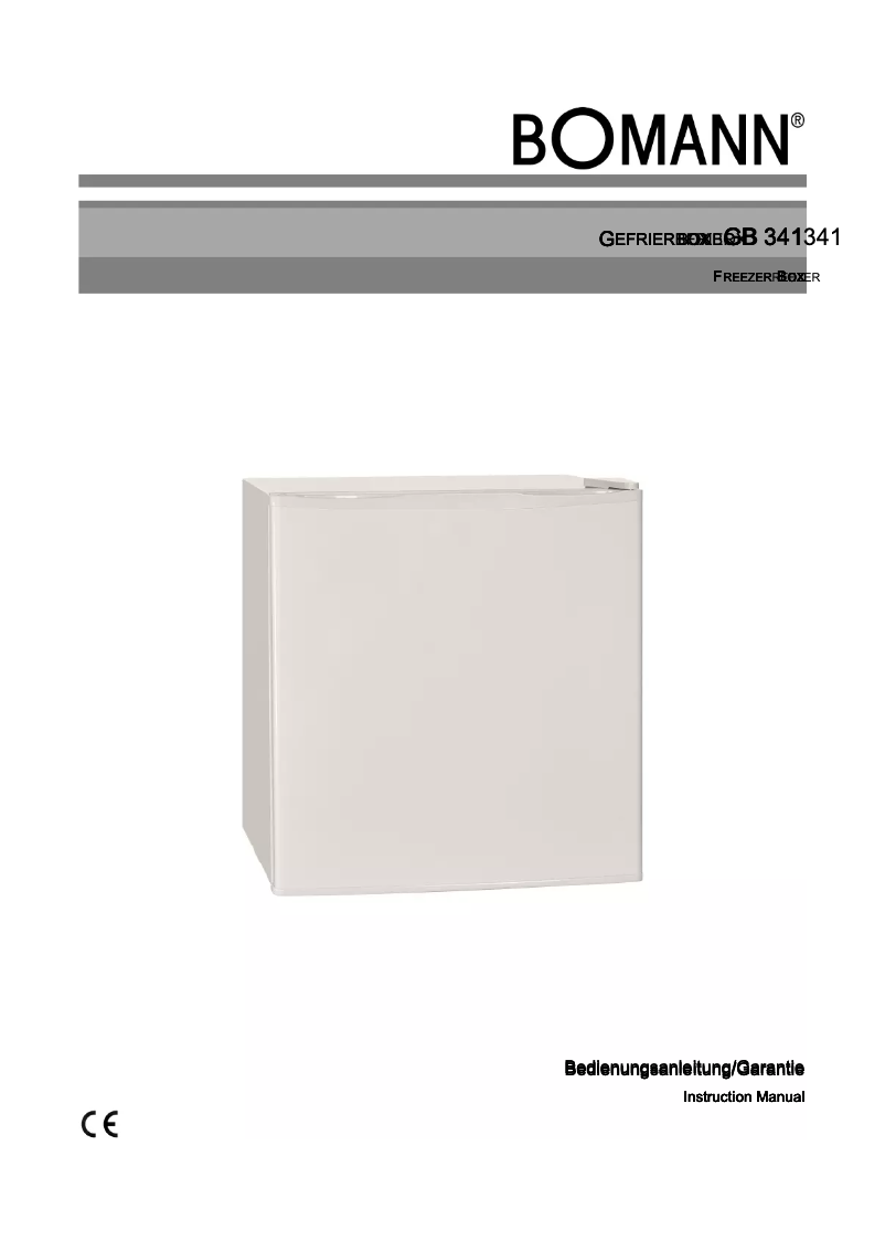 Imagen de la primera página del manual del dispositivo GB 341