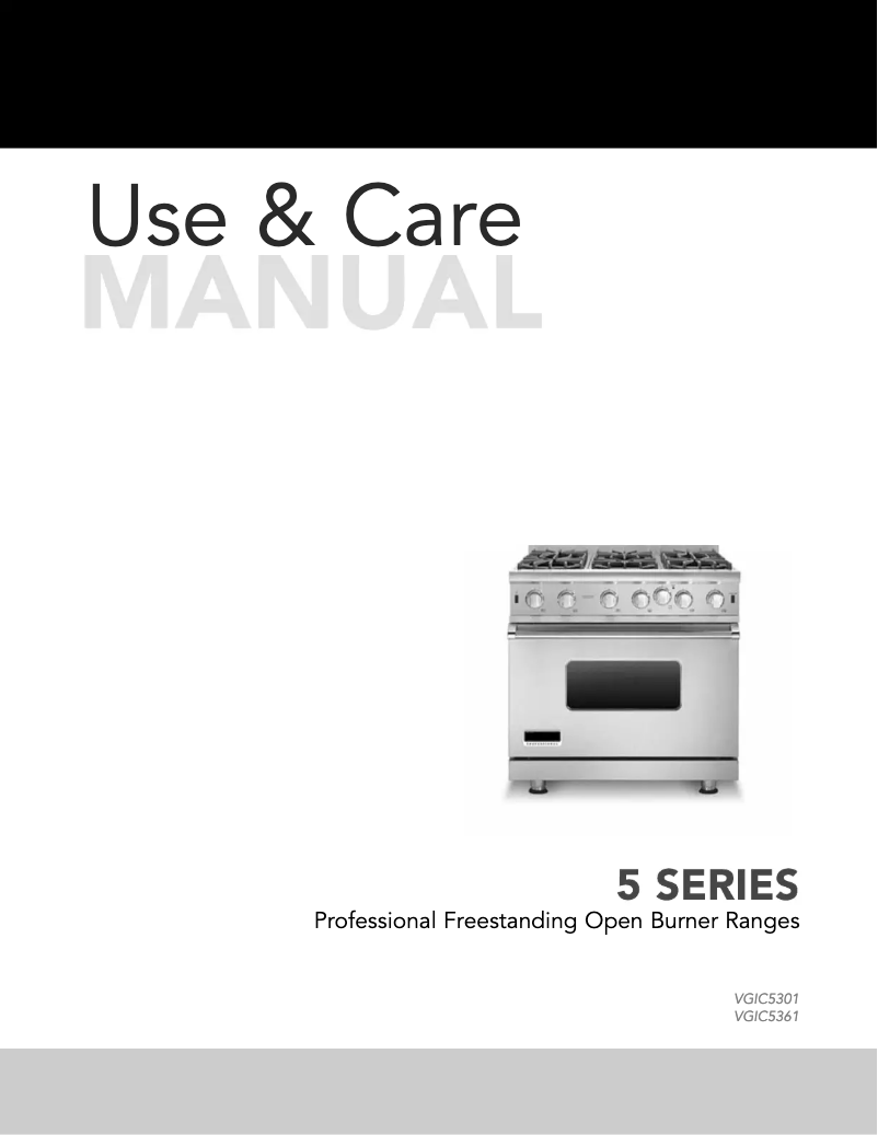 Imagen de la primera página del manual del dispositivo VGIC53626BBWLP