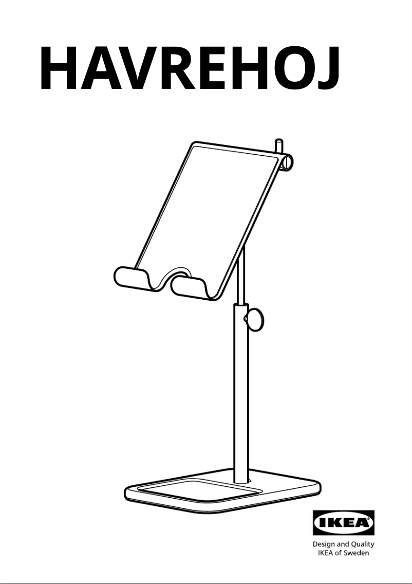 Página 1 del manual Manual de usuario Ikea HAVREHOJ 405.345.76