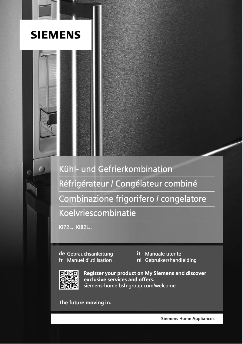 Página 1 del manual Manual de usuario Siemens KI82LSOE0