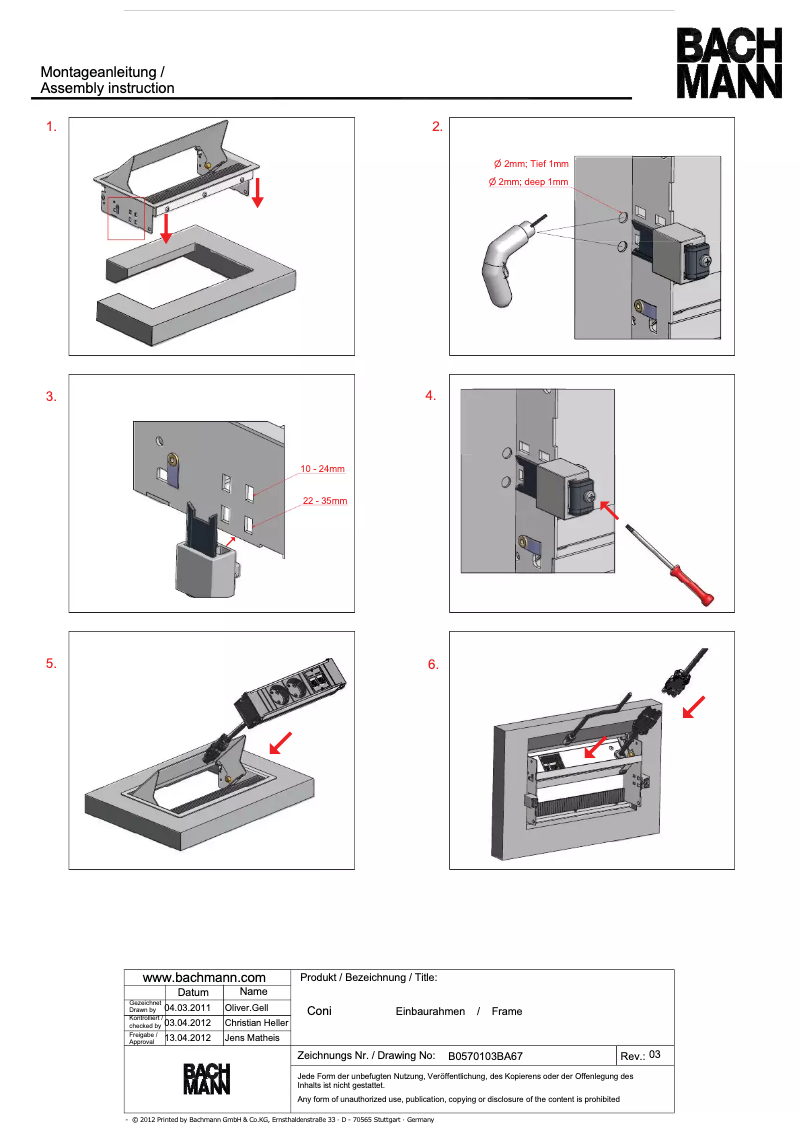 Imagen de la primera página del manual del dispositivo 912.0167