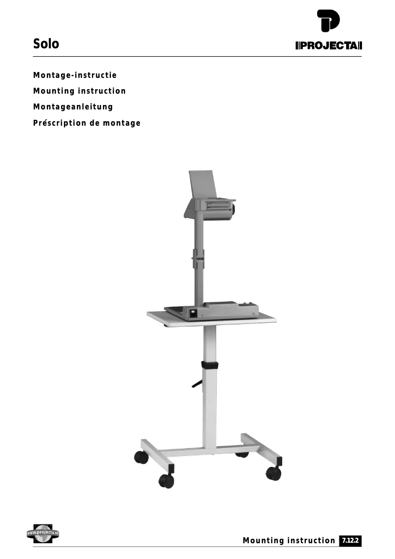 Imagen de la primera página del manual del dispositivo Solo 1000