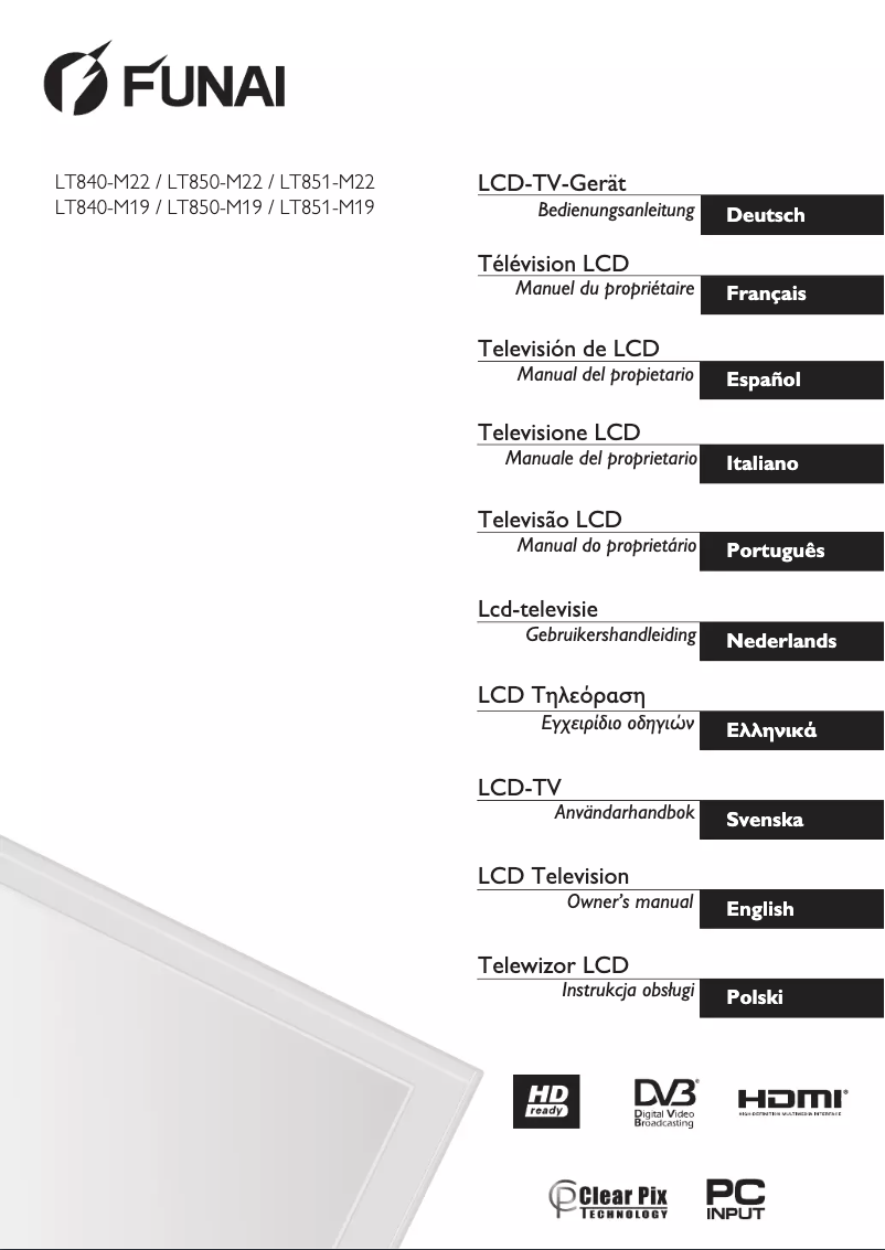 Imagen de la primera página del manual del dispositivo LT850-M22