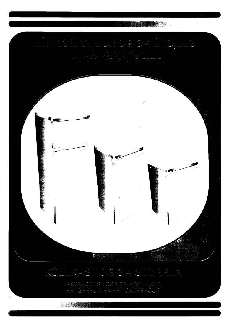 Imagen de la primera página del manual del dispositivo ZKL 255