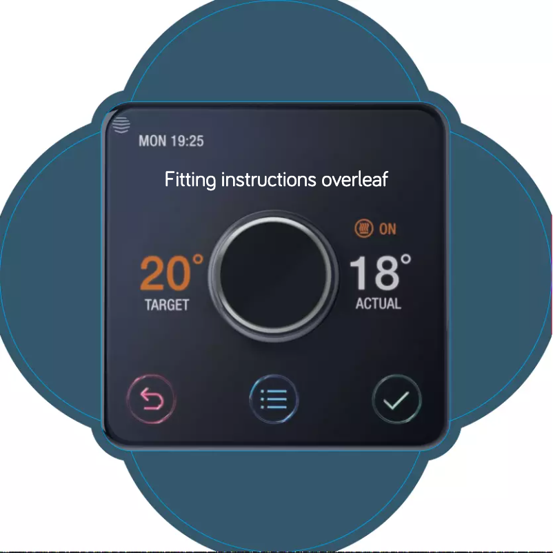 Página 1 del manual Manual de usuario Hive Thermostat Frame