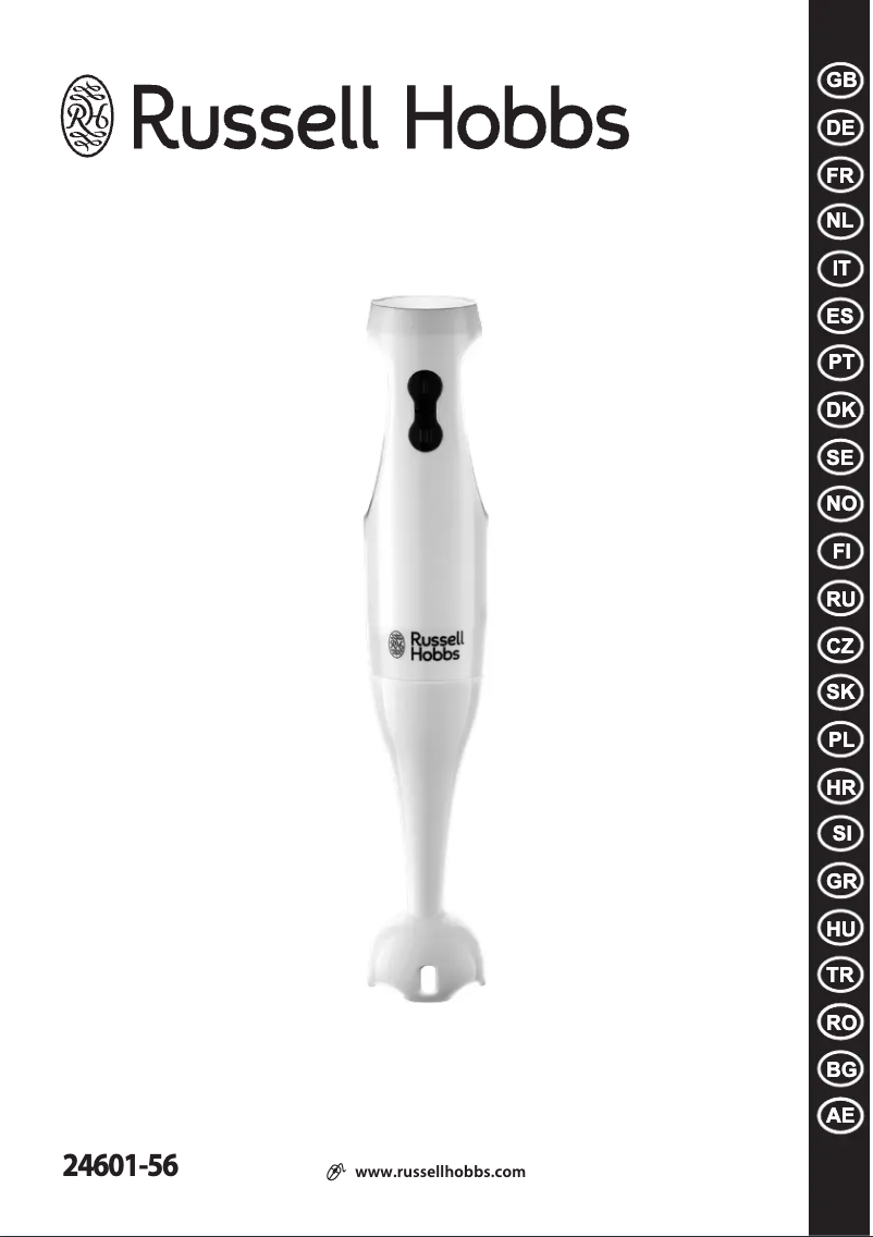 Página 1 del manual Manual de usuario Russell Hobbs 24601-56