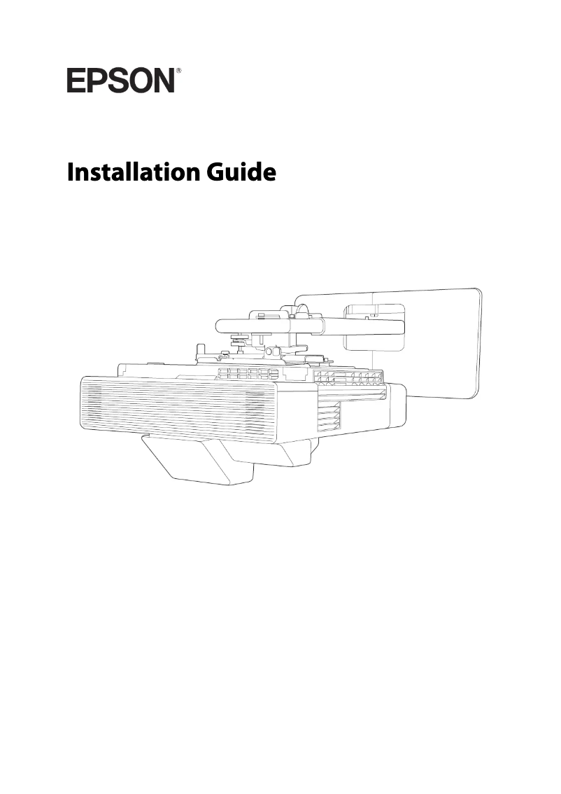 Imagen de la primera página del manual del dispositivo PowerLite 800F