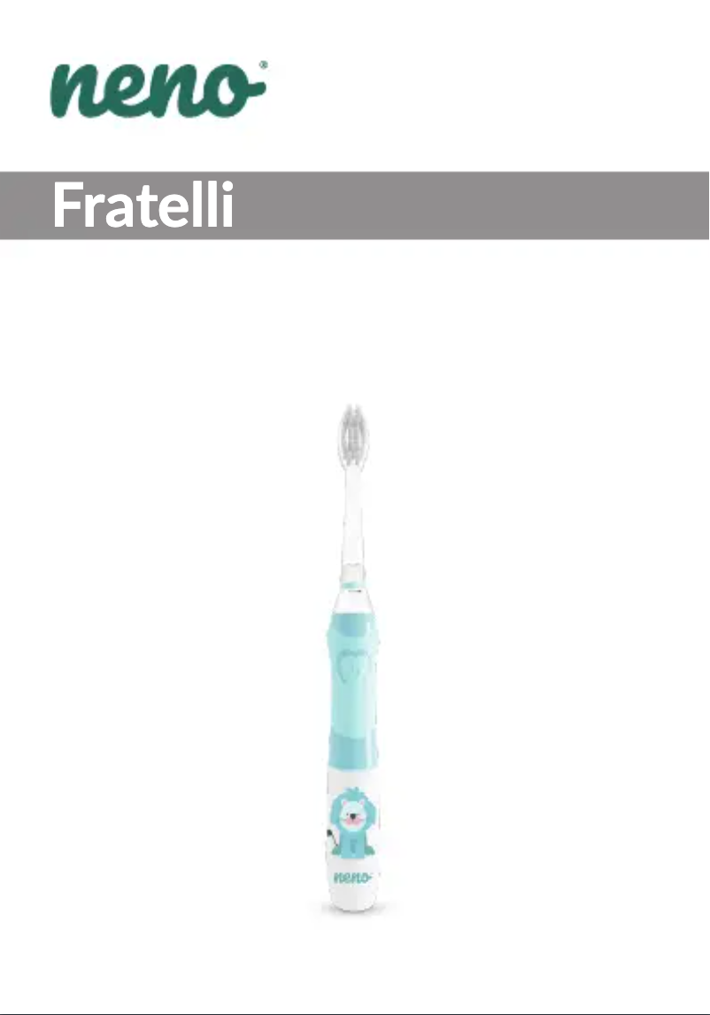 Imagen de la primera página del manual del dispositivo Fratelli