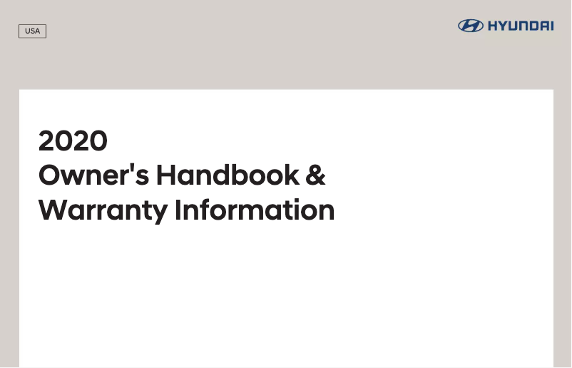 Imagen de la primera página del manual del dispositivo Venue (2020)