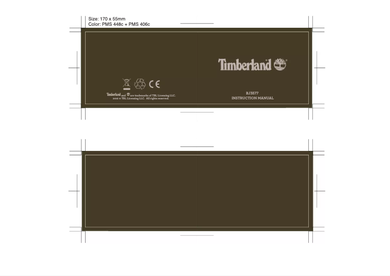 Página 1 del manual Manual de usuario Timberland Danvers TBL.15520