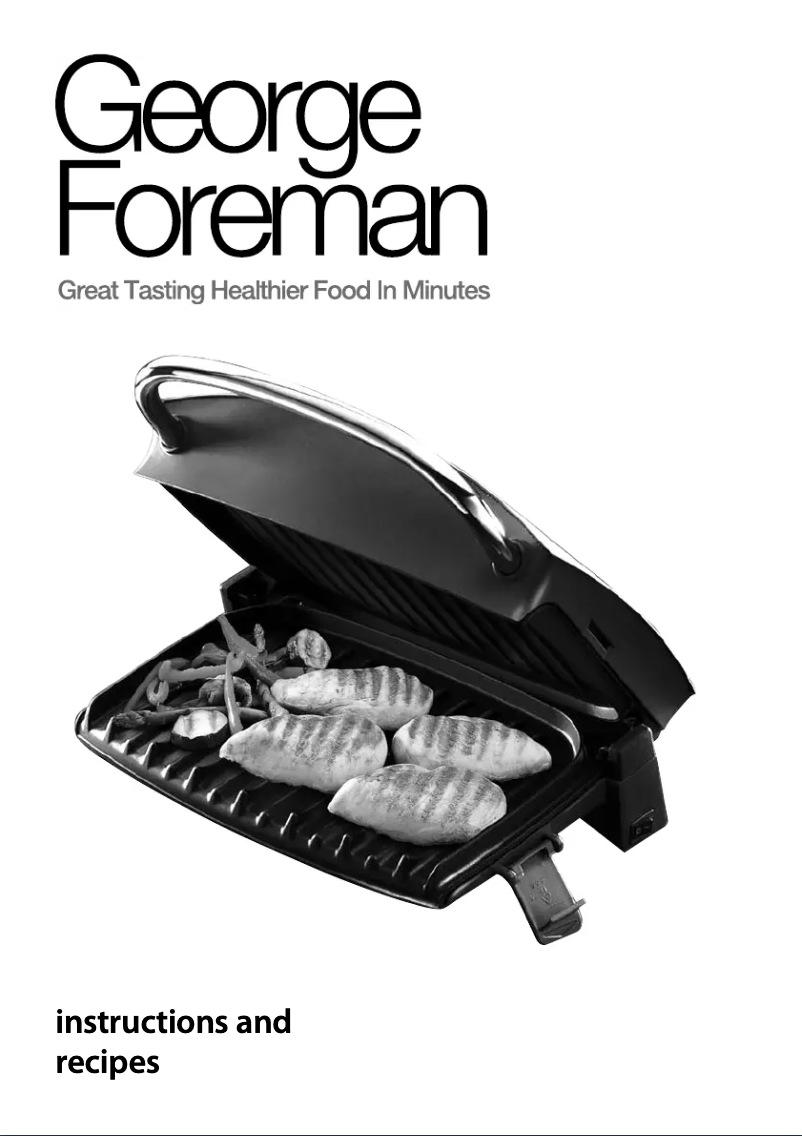 Página 1 del manual Manual de usuario George Foreman 14181