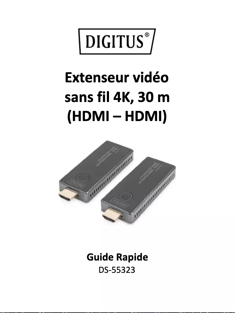 Página nº 1 - Manual de usuario Digitus DS-55323