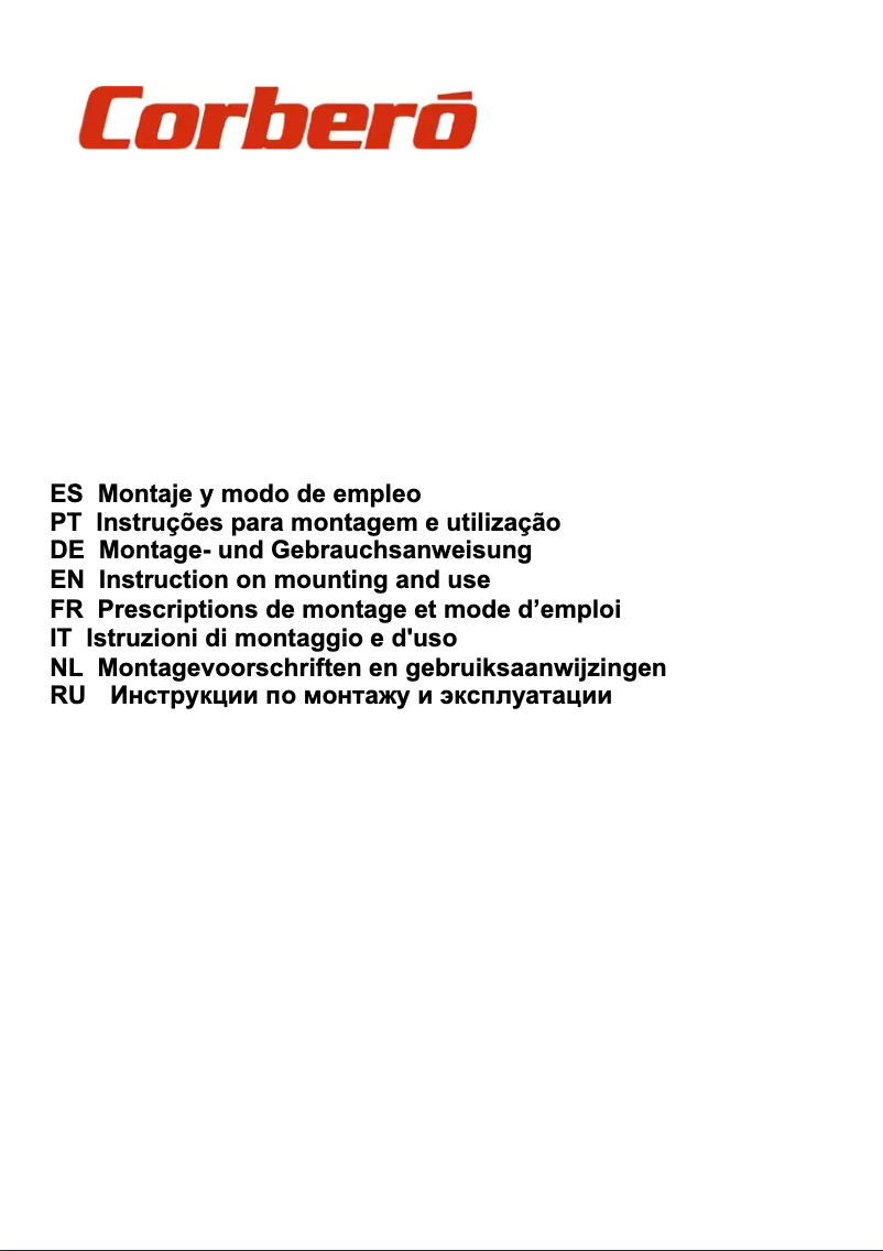 Imagen de la primera página del manual del dispositivo CCC 61 X