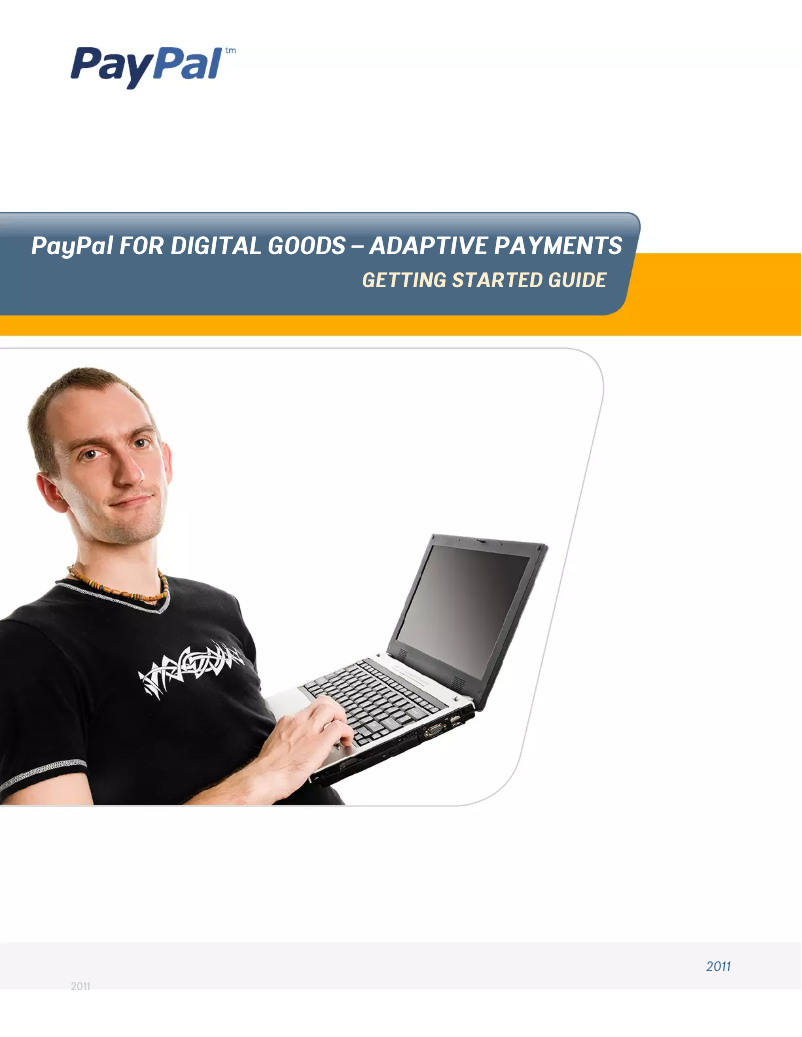 Página 1 del manual Manual de usuario PayPal Digital Goods - Adaptive Payments (2011)